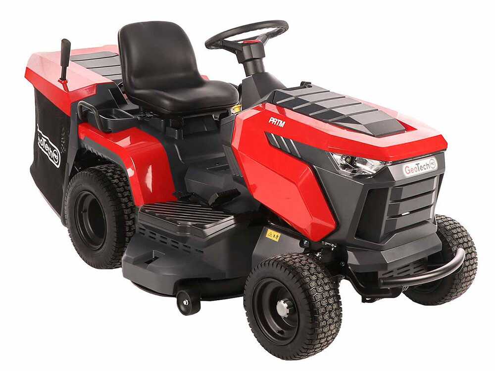 GeoTech Pro PRTM 200-1020 H-CM gazontractor met opvangbak 102 cm, hydrostaat, detail 9