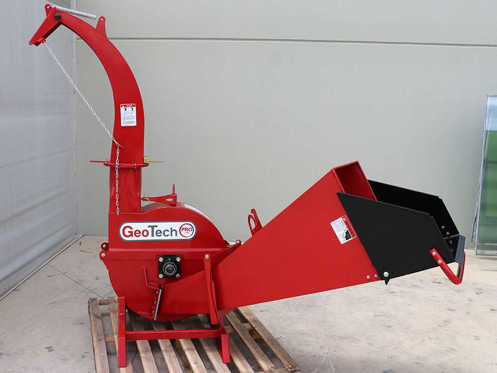 GeoTech Pro TCP 150 aftakas hakselaar, takken tot 150 mm, detail 10