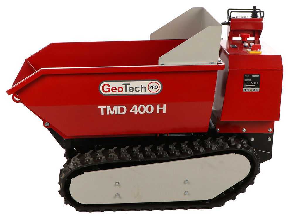 Accu motorkruiwagen laadvermogen 400 kg GeoTech Pro TMD 400 H, 48 V 15 Ah, detail 9