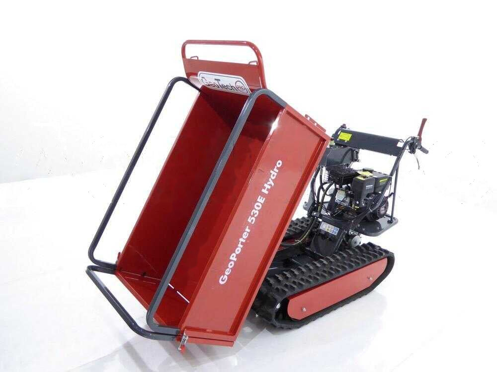 Rupsdumper laadvermogen 500 kg GeoTech Pro GeoPorter 530E Hydro, hydraulisch kiepen, detail 10