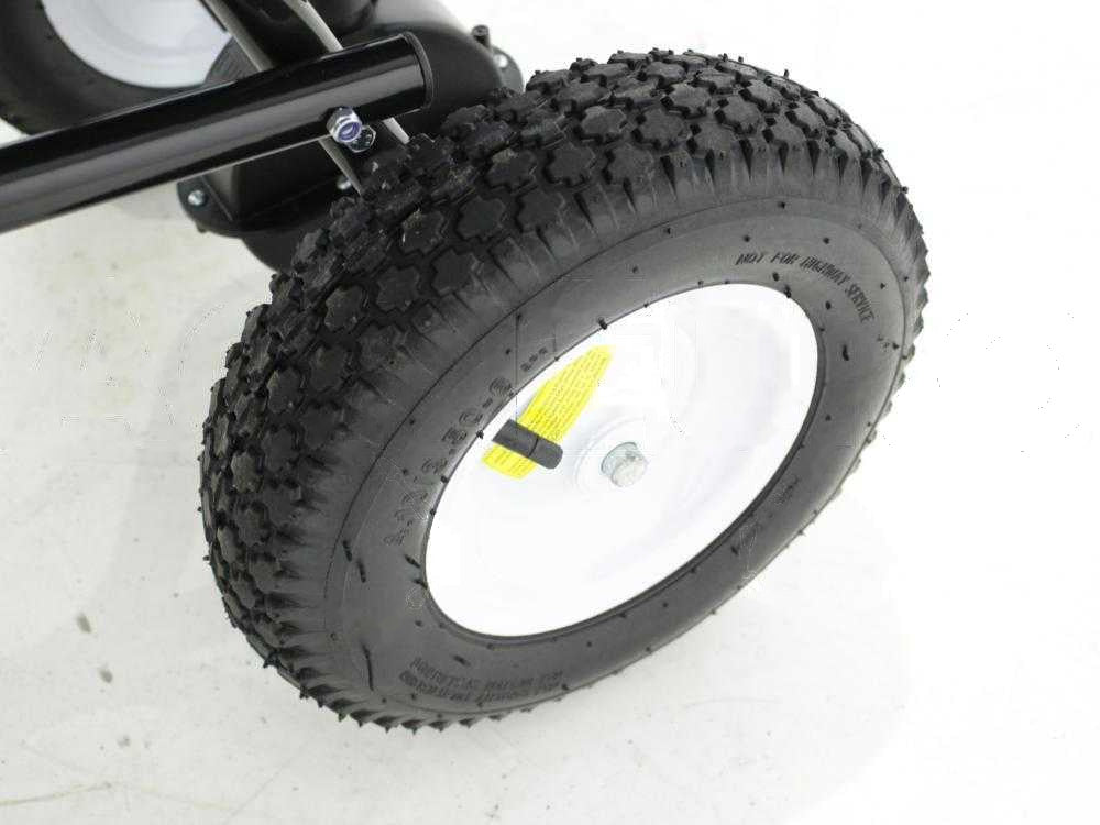 Getrokken strooiwagen voor zitmaaier GeoTech Riding-on Mowers, 29 liter, detail 10