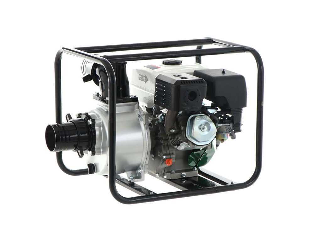 GreenBay GB-WP 100 benzine motorpomp, aansluiting 100 mm, detail 9