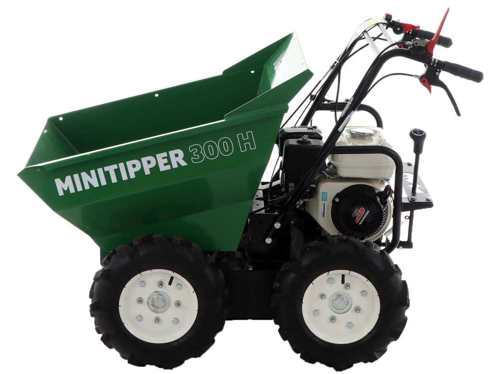 Motorkruiwagen laadvermogen 300 kg GreenBay MiniTipper 300 H, motor Honda GP160, 4x4, detail 9