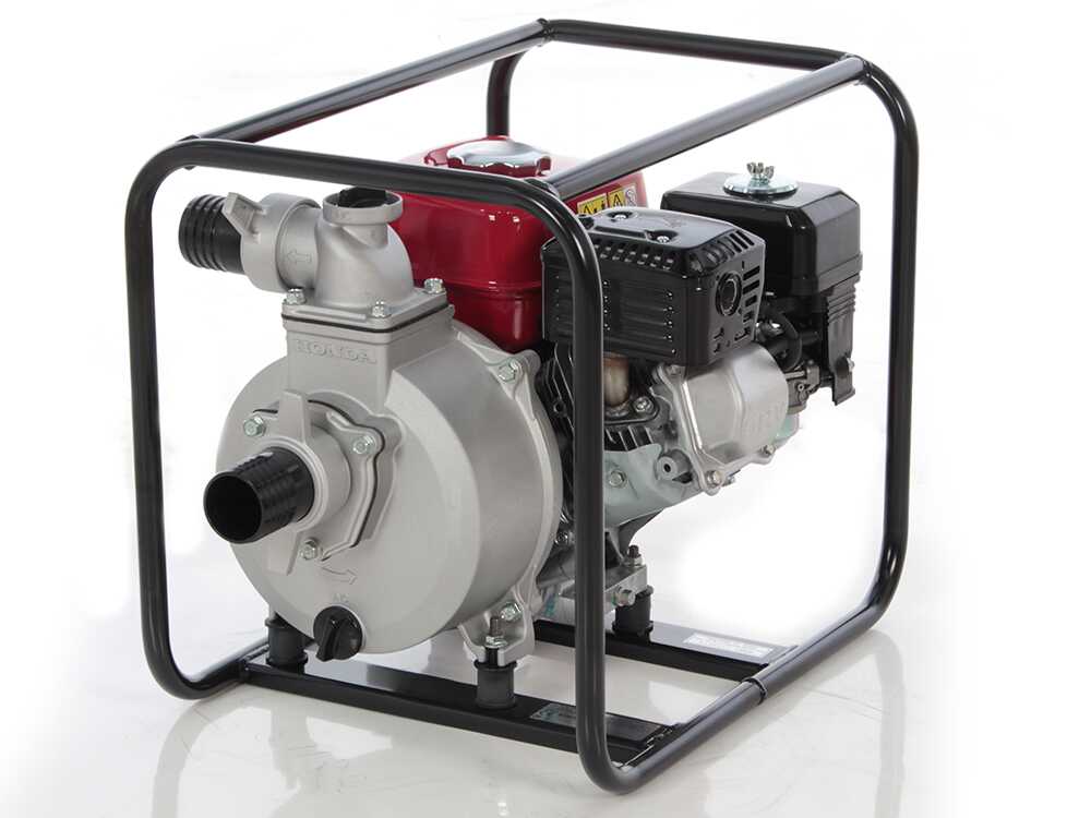 Honda WB20XT benzine motorpomp, aansluiting 50 mm, detail 10