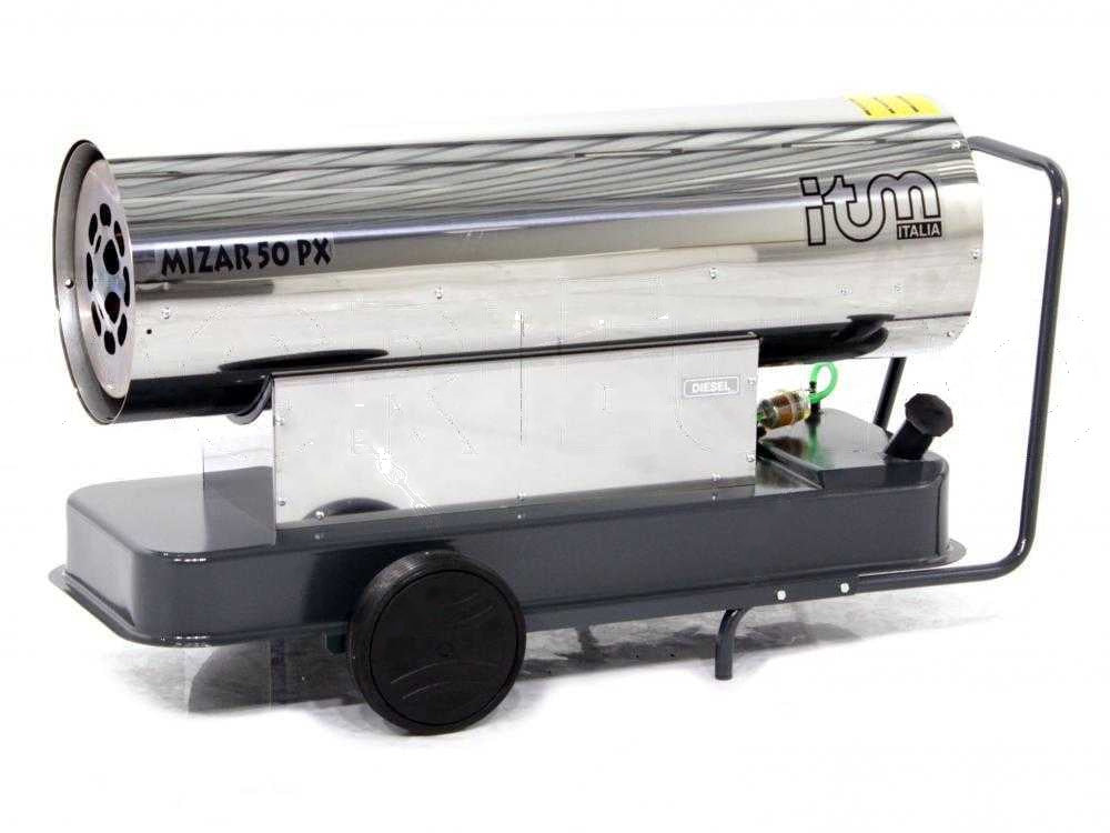 ITM MIZAR 50PX diesel heteluchtkanon 50 kW, direct gestookt, detail 10