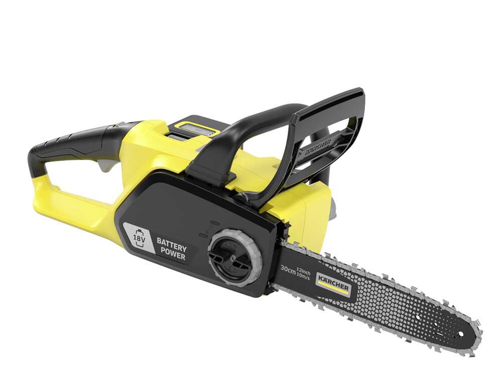 Kärcher CNS 18-30 accu kettingzaag, zwaard 30 cm, 18 V 2,5 Ah, detail 9