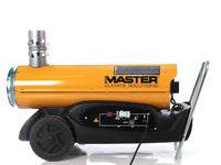 Master BV 77 diesel heteluchtkanon 20 kW, indirect gestookt, detail 10