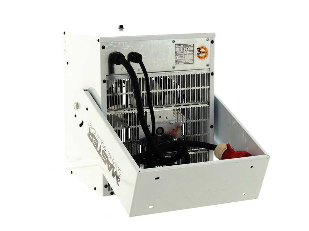 Master TR 9D elektrische heteluchtkanon 9 kW, 400 V, met afstandsbediening, detail 10
