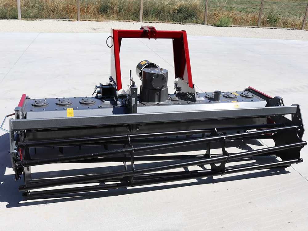 AgriEuro TOP-LINE RF250 rotorkopeg 250 cm, zware serie, kooirol, detail 10