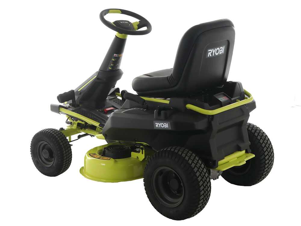 Ryobi RY48RM76A accu-zitmaaier met zijuitworp 76 cm, automaat, detail 9