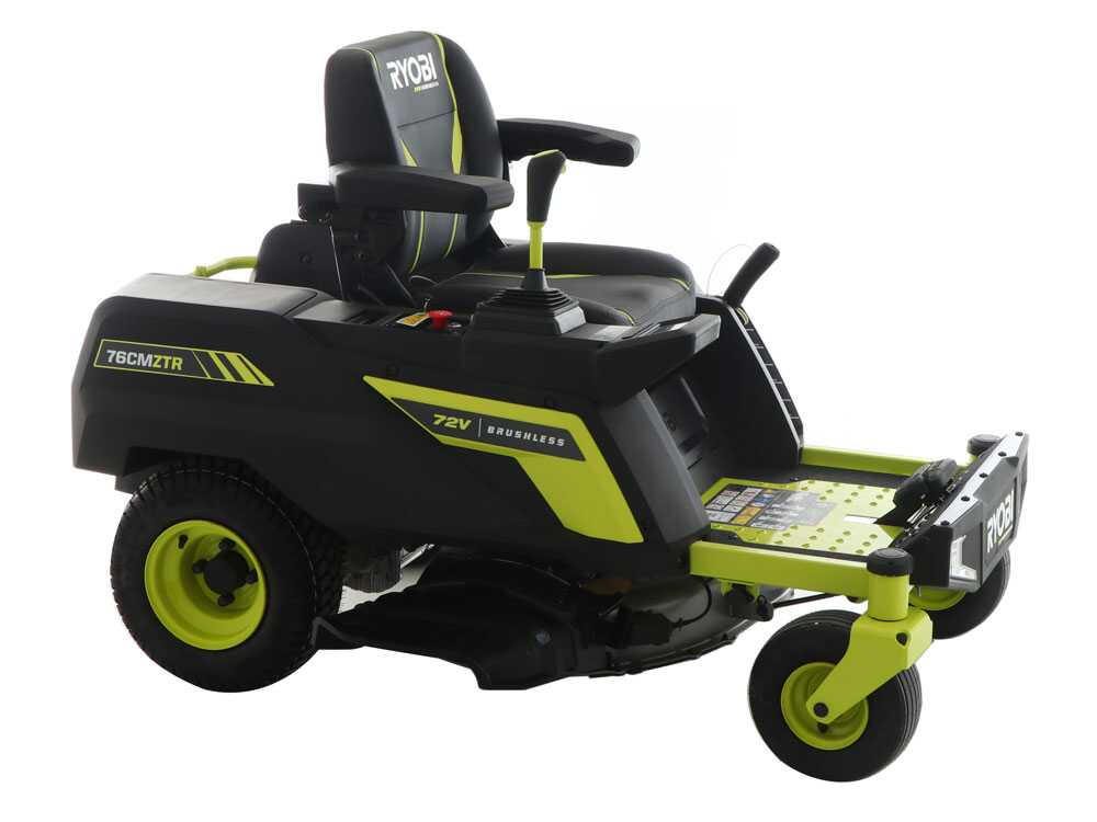 Ryobi ZTRX76 accu-zero-turn zitmaaier 76 cm, automaat, detail 9