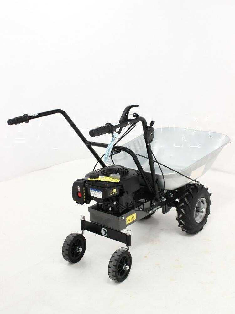 Motorkruiwagen laadvermogen 100 kg Eurosystems Wheelbarrow, motor B&S 450E petrol, detail 10
