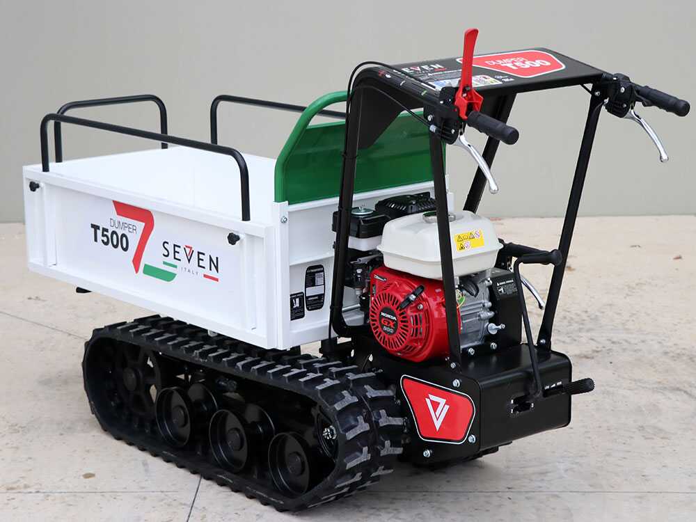 Rupsdumper laadvermogen 500 kg Seven Italy T500 GX, detail 10