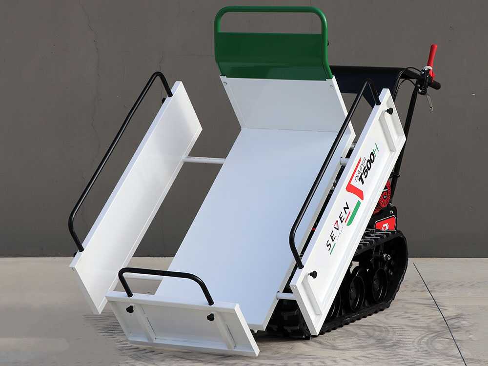 Rupsdumper laadvermogen 500 kg Seven Italy T500H GX-E, detail 10