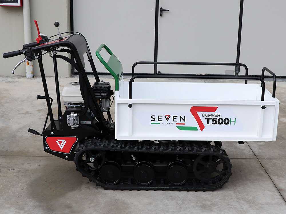 Rupsdumper laadvermogen 500 kg Seven Italy T500H GX, detail 10