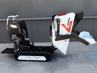 Diesel rupsdumper laadvermogen 500 kg Seven Italy TH500C L70-E, hydraulisch kiepen, detail 10