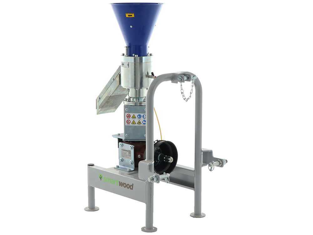 Smartwood PLT-100 aftakas pelletmachine, detail 9
