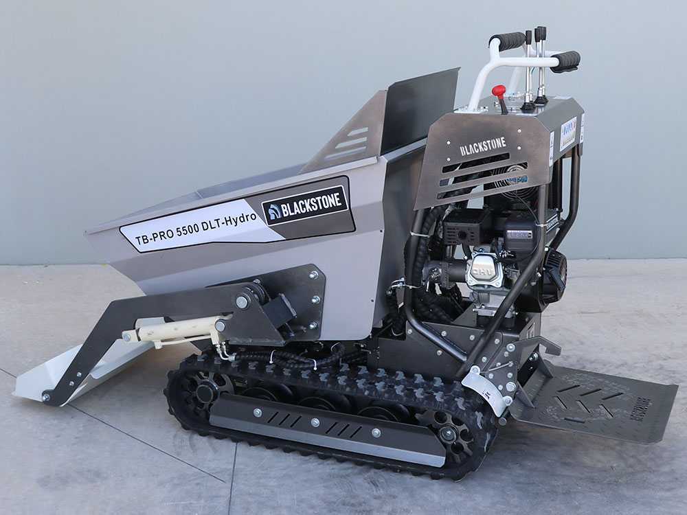 Rupsdumper laadvermogen 500 kg BlackStone TB-PRO 5500 DLT-Hydro, detail 10