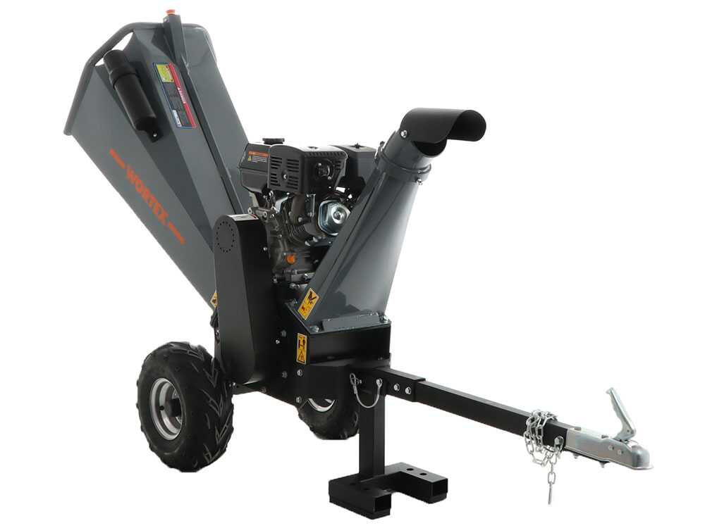 Wortex Drake D420/120L benzine hakselaar, takken tot 90 mm, detail 9