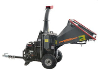 Wortex Grizzly benzine hakselaar, takken tot 100 mm, elektrische start, getrokken uitvoering, detail 9