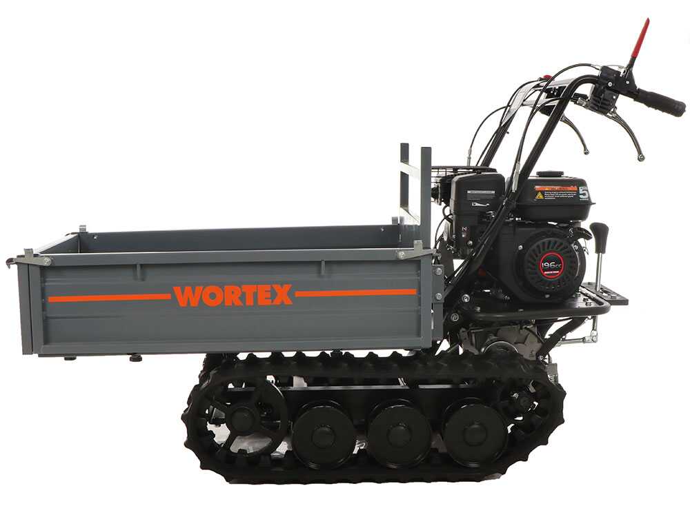 Rupsdumper laadvermogen 300 kg Wortex SFL 300, detail 10