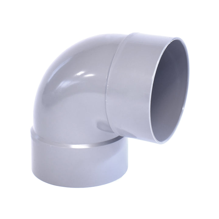 
  PVC Bocht lijmverbinding 90 graden, mof x mof - artikelnummer 110108
