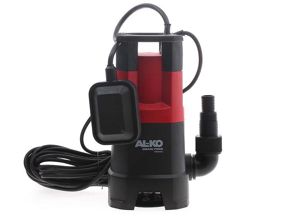 AL-KO DRAIN 7000 Classic 350W dompelpomp voor vuil water, detail 11