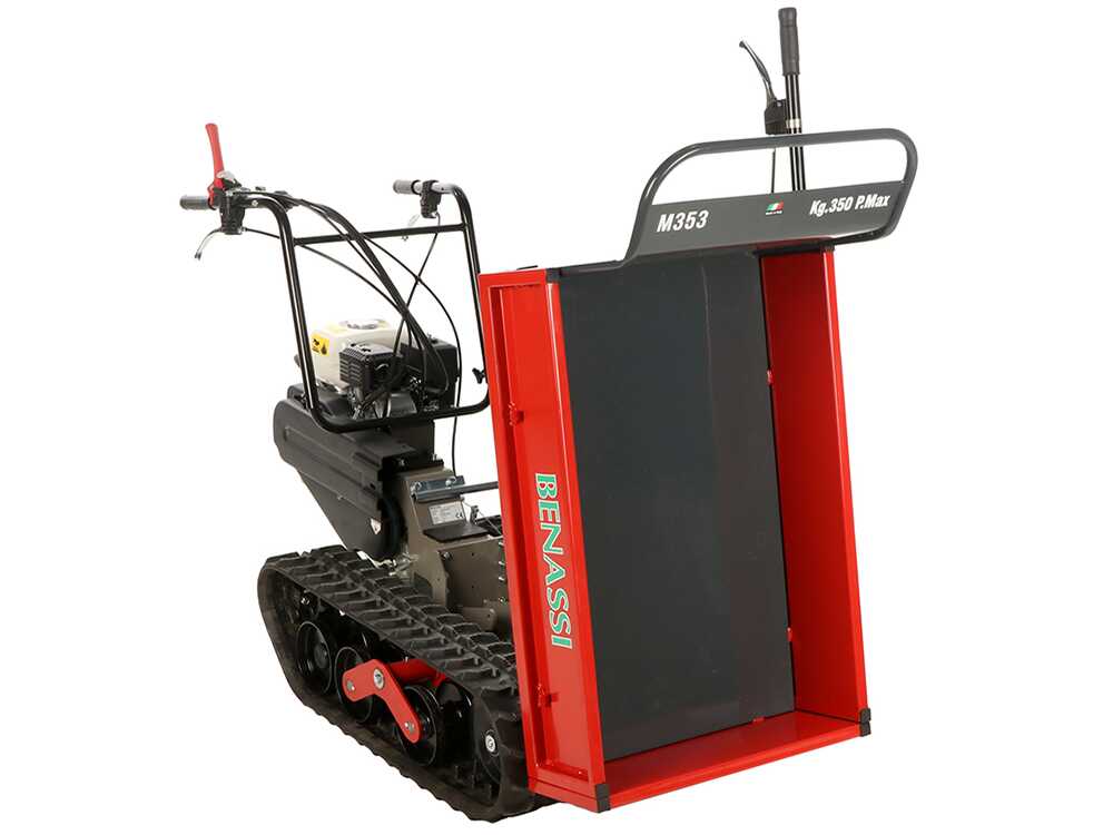 Rupsdumper laadvermogen 350 kg Benassi M353H, detail 10