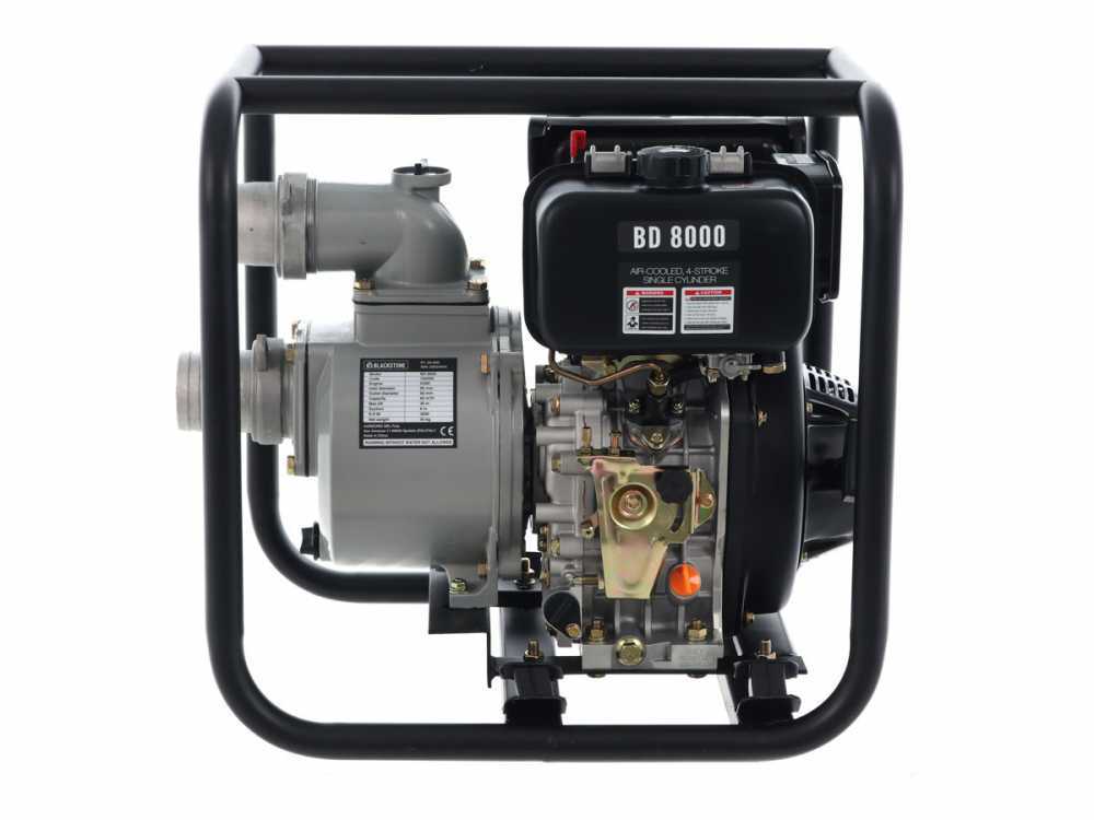 BlackStone BD 8000 diesel motorpomp, aansluiting 80 mm, detail 11