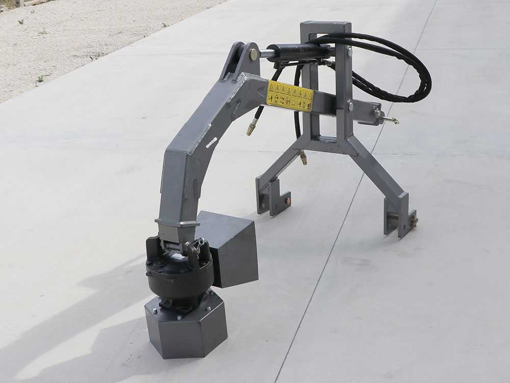 Grondboor voor de trekker BlackStone BHD500 HR, zonder boor, detail 11