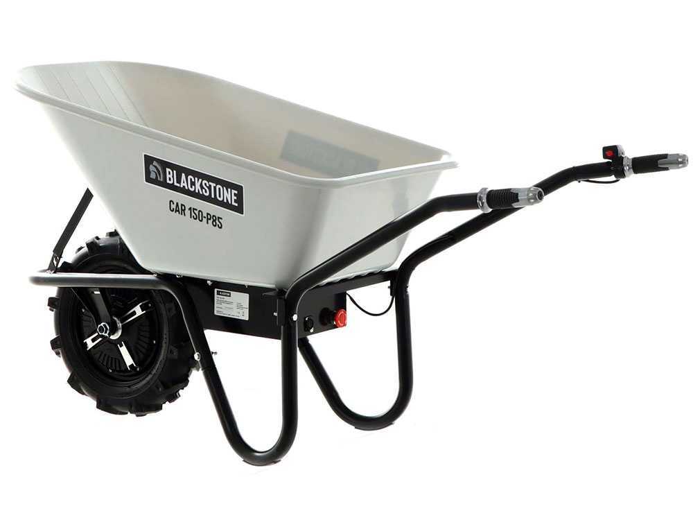 Accu motorkruiwagen laadvermogen 150 kg BlackStone CAR 150-P85, 24 V, detail 10