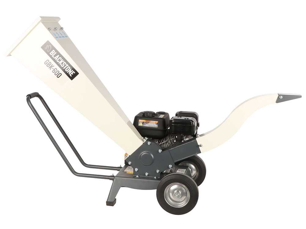 BlackStone GBK 600 benzine hakselaar, takken tot 50 mm, detail 10