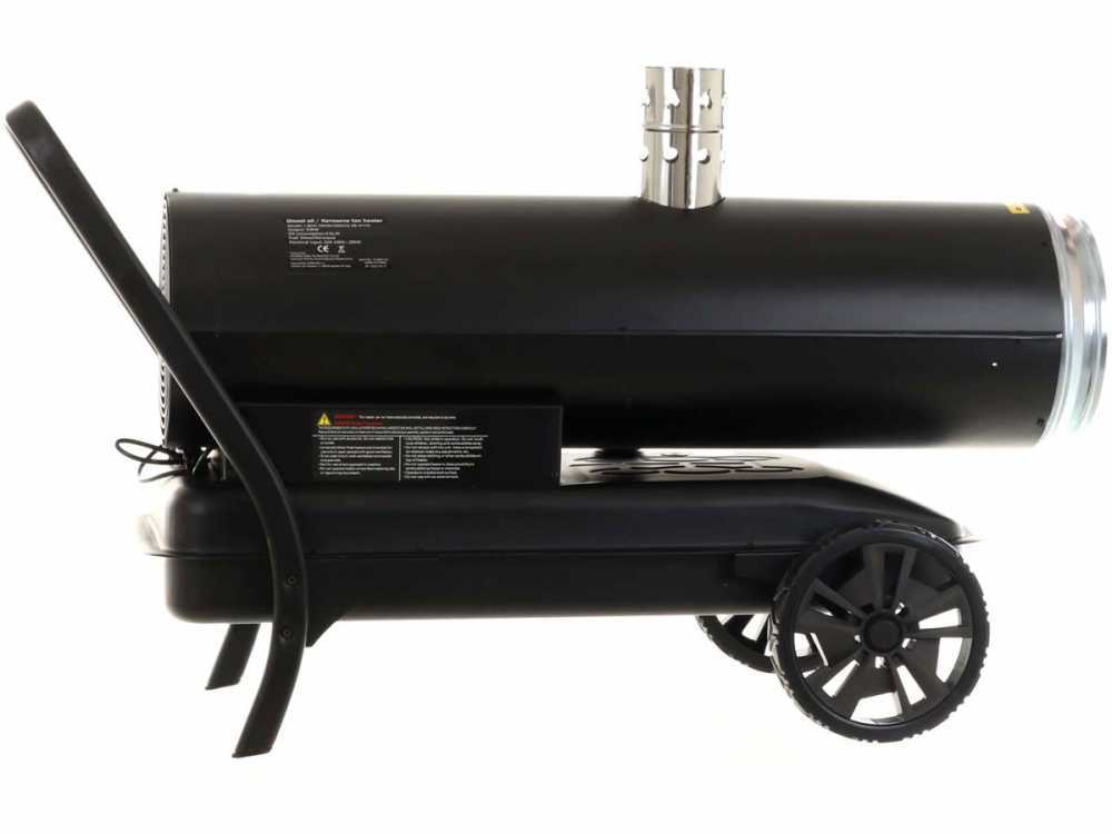 BlackStone i-BDH 50 diesel heteluchtkanon 50 kW, indirect gestookt, detail 10