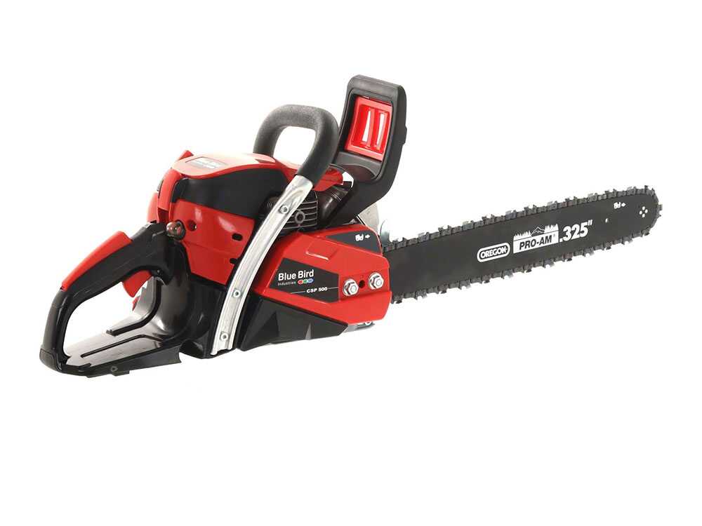 Blue Bird CSP 500 benzine kettingzaag, zwaard 45 cm, detail 10