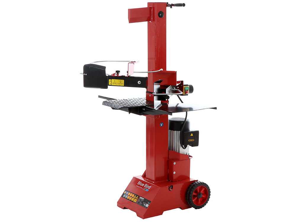 Blue Bird LOG SPLITTER LSE 8000 elektrische houtklover, 8 ton, verticaal, detail 11