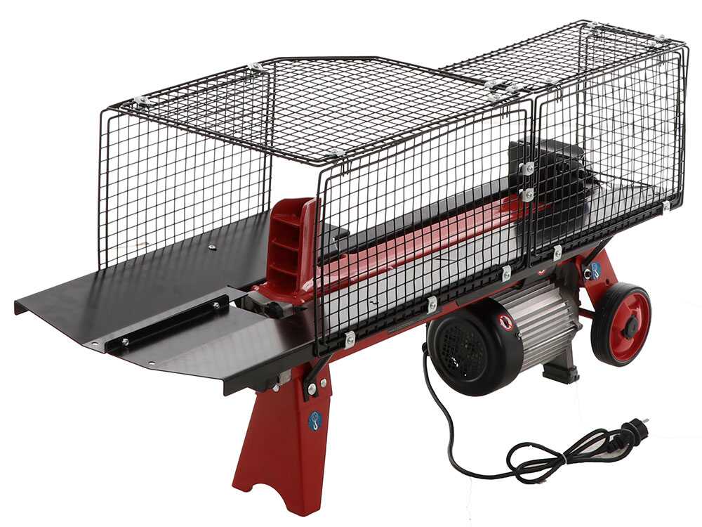 Blue Bird LS 65558 elektrische houtklover, 5 ton, horizontaal, detail 11