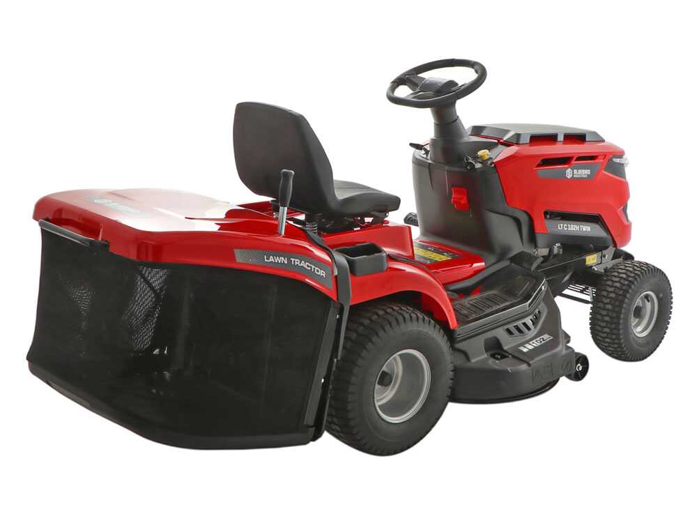 Blue Bird LT C102H TWIN gazontractor met opvangbak 102 cm, hydrostaat, detail 10