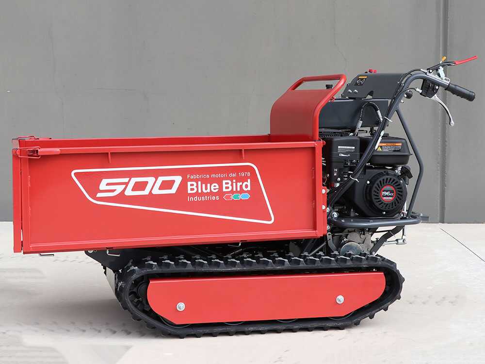 Rupsdumper laadvermogen 500 kg Blue Bird Transporter 500 H, detail 11