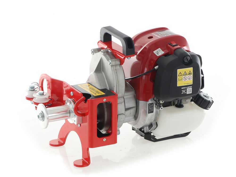 Blue Bird TWH 500 benzine lier, detail 10