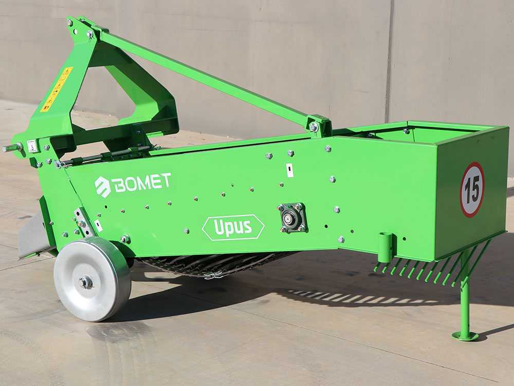 Bomet UPUS aardappelrooier 48 cm, 1 element, rubberen transportband, detail 11