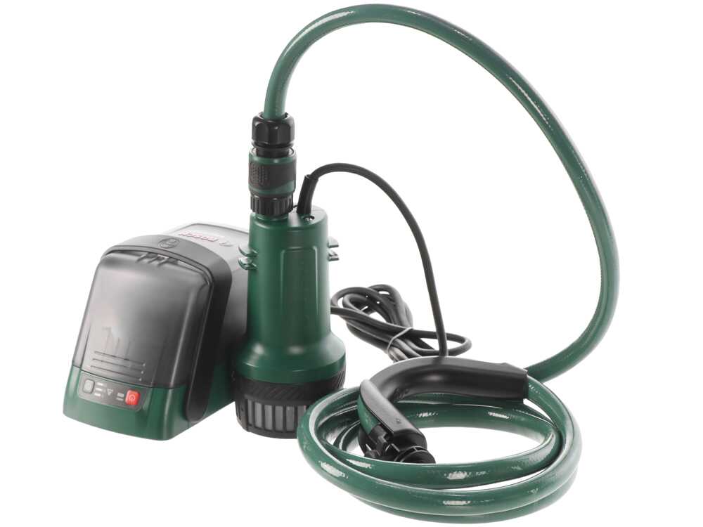 Bosch GardenPump 18V-2000 dompelpomp voor schoon water, zonder accu, detail 11