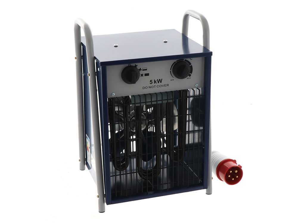 BullMach BM-EFH 5H elektrische heteluchtkanon 5 kW, 400 V, detail 10