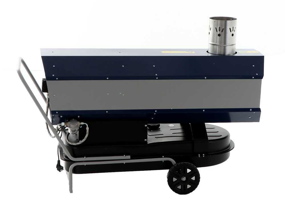 BullMach BM-IDH 50 diesel heteluchtkanon 50 kW, indirect gestookt, detail 10