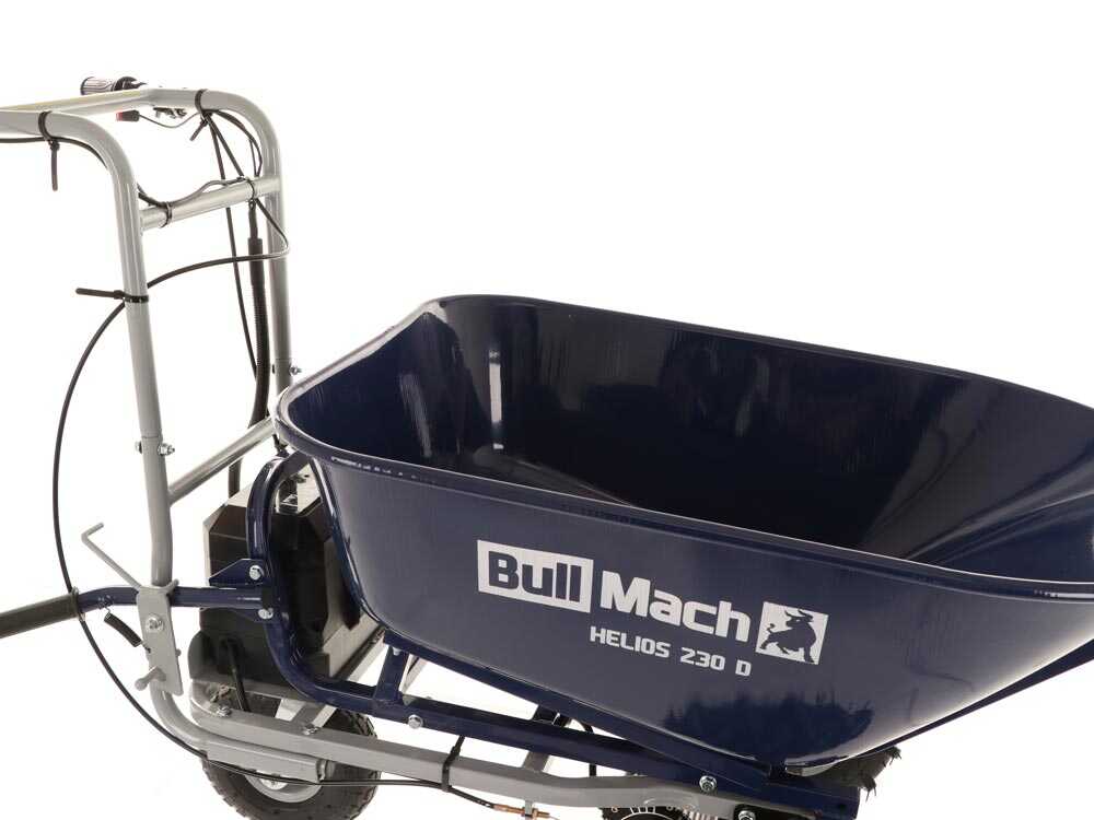Accu motorkruiwagen laadvermogen 230 kg BullMach Helios 230 D, 48 V 2 Ah, detail 10