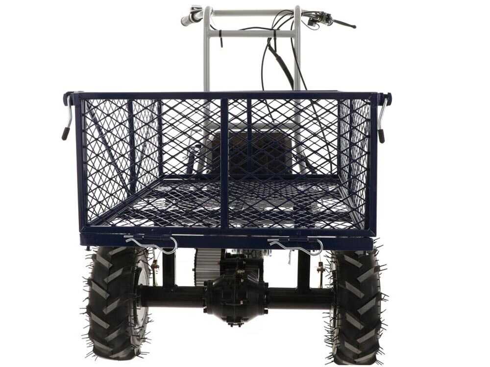 Accu motorkruiwagen laadvermogen 230 kg BullMach Helios 230 O, 48 V 2 Ah, detail 10