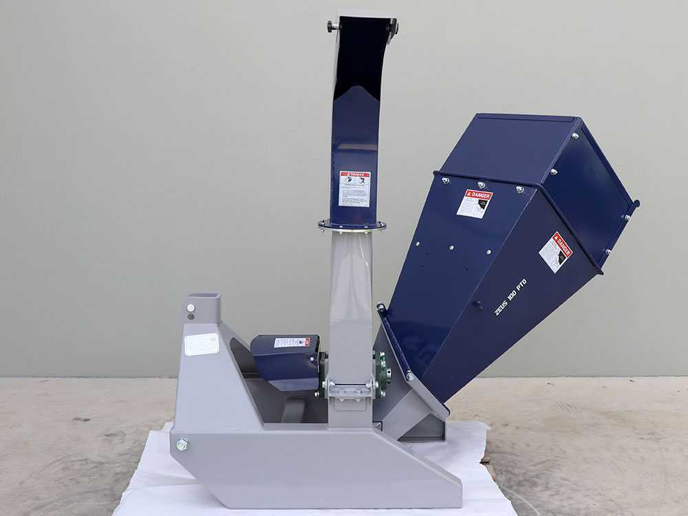 BullMach ZEUS 100 aftakas hakselaar, takken tot 100 mm, detail 11