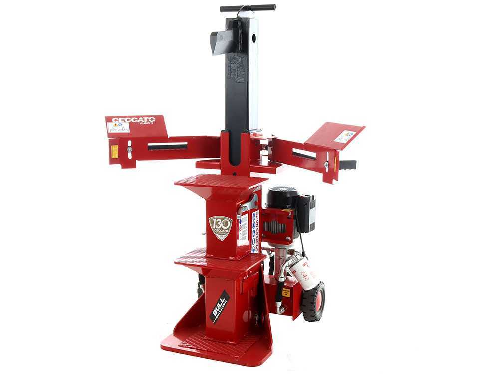 Ceccato Olindo BULL SPLE12 FDP elektrische houtklover, 12 ton, verticaal, detail 11