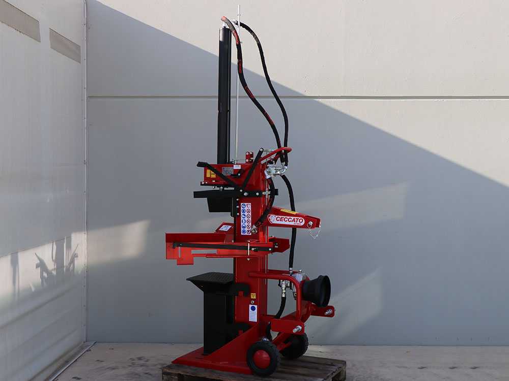 Ceccato Olindo BULL SPLT13.11 13 aftakas houtklover, 13 ton, verticaal, slag 1100 mm, detail 11