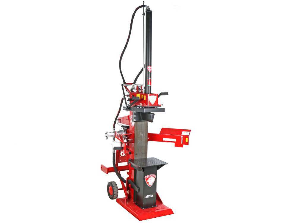 Ceccato Olindo SPLE13TLT elektrische houtklover, 13 ton, verticaal, detail 11