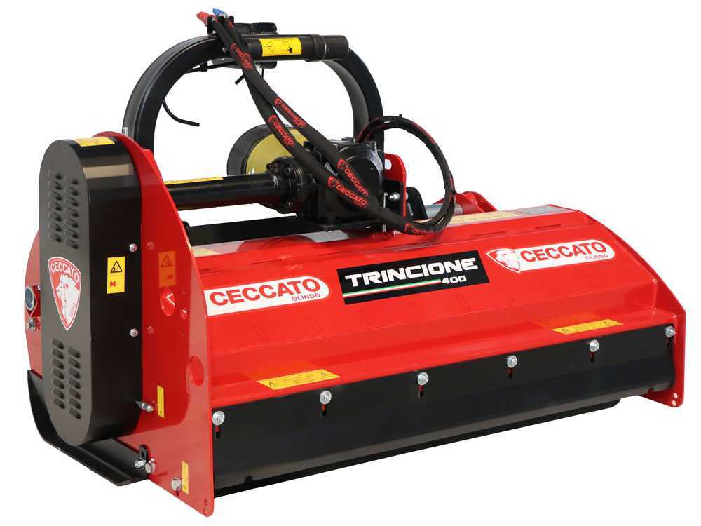 Ceccato Olindo TRINCIONE 400 4T1400ID klepelmaaier 140 cm, hydraulisch verschuifbaar, detail 11